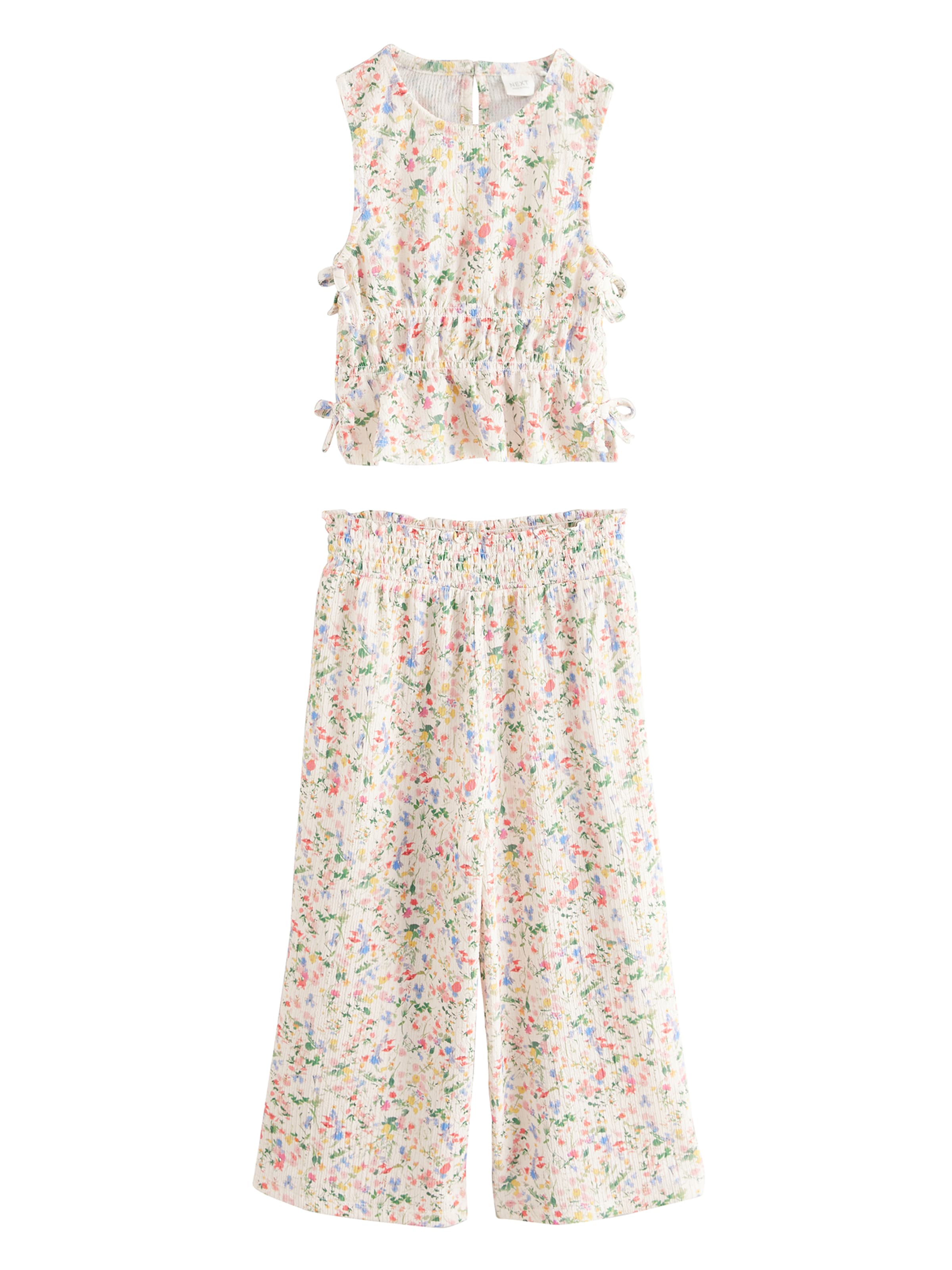 Next - Conjunto en beige: frente