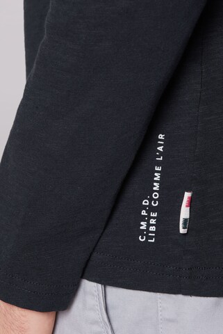 CMPD Longsleeve mit V-Neck in Blau