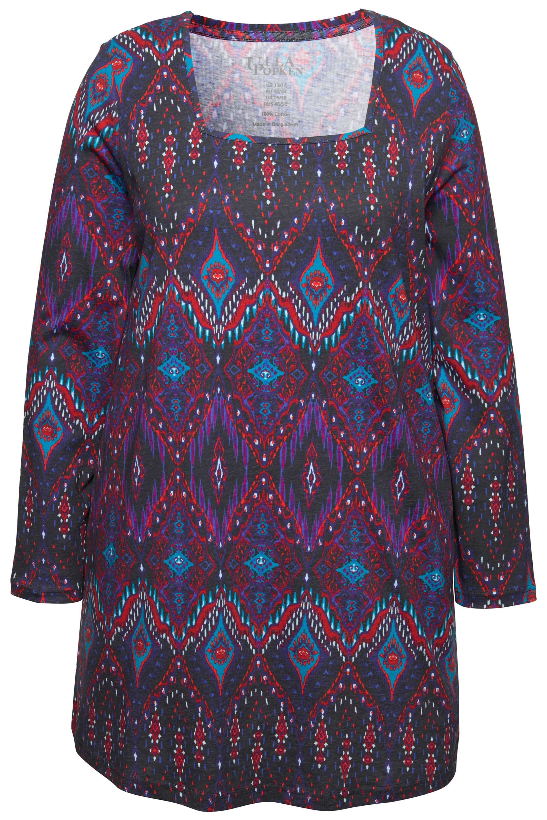 Ulla Popken Shirt in Purple: front