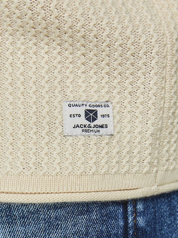 JACK & JONES Regular fit Sweater 'Carlos' in Beige