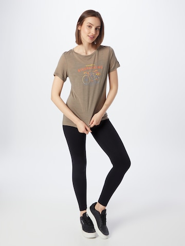 T-shirt fonctionnel super.natural en marron