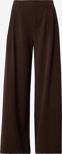 ÉVOIR by Alena Gerber Pantalon à pince en marron, Vue avec produit