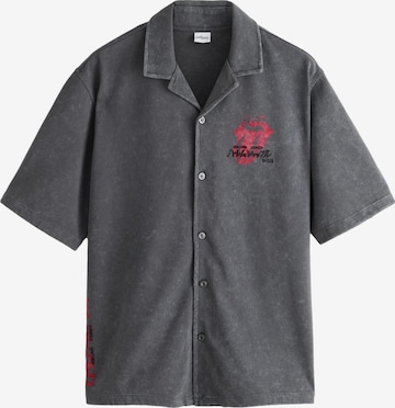 Chemise 'The Rolling Stones' Next en gris : devant