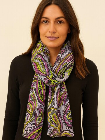 COLLEZIONE ALESSANDRO Scarf 'Grashopper' in White