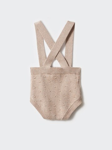 MANGO KIDS Strampler 'Surrey' in Braun