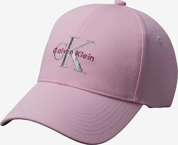 Calvin Klein Cap in Pink: front