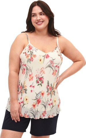 Zizzi Top 'Cathrine' in White