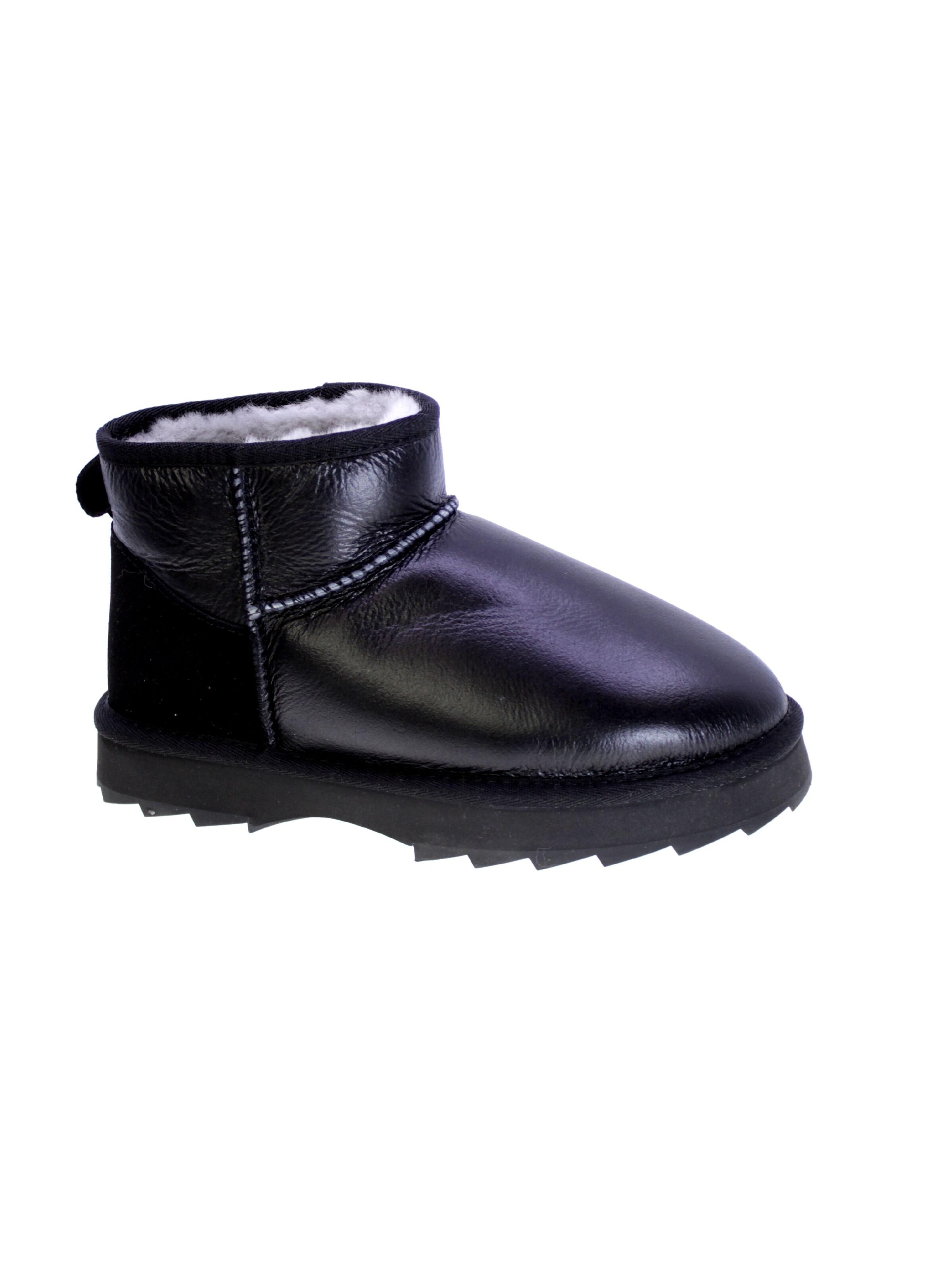 Boots di EMU AUSTRALIA in nero: frontale