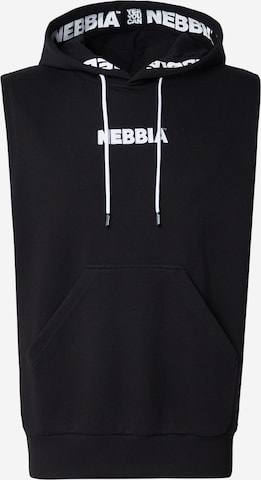 juoda NEBBIA Sportiniai marškinėliai 'HERO': priekis
