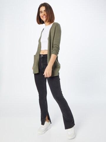 VERO MODA Knit Cardigan 'Lillie' in Green