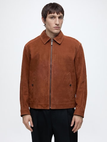 Veste mi-saison 'C-Minton_AM' BOSS en marron : devant