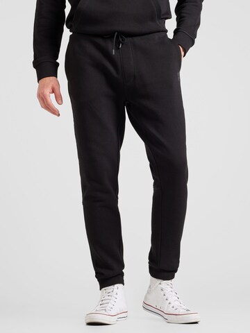 Tapered Pantaloni ' Sestart ' di BOSS in nero: frontale