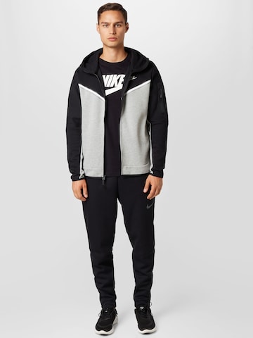 Nike Sportswear Кофта на молнии в Черный