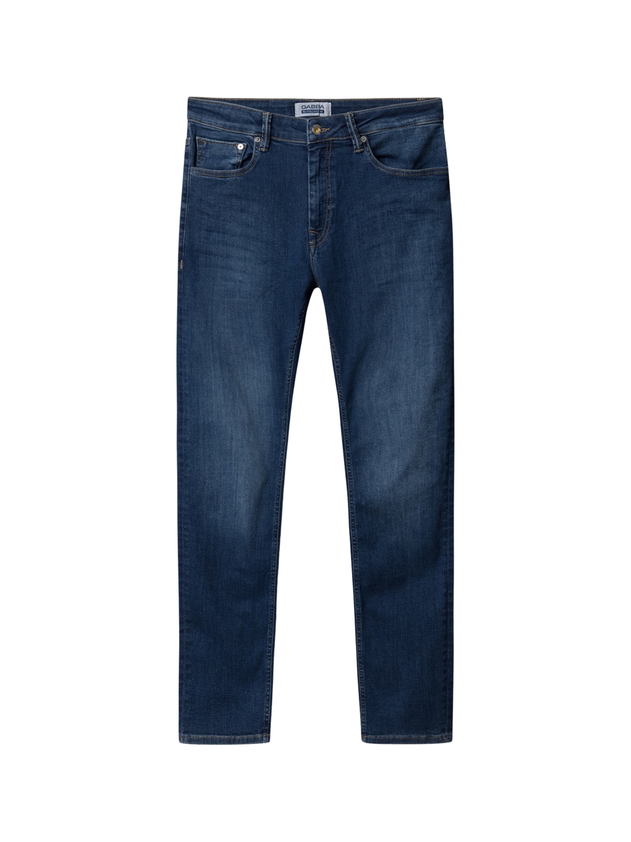 GABBA Normální Džíny 'Jones' – modrá: přední strana