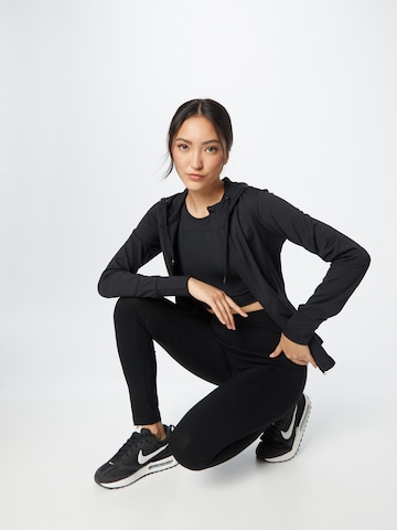 4F Sports sweat jacket in Black