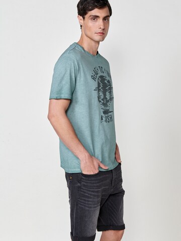 KOROSHI Shirt. in Grün