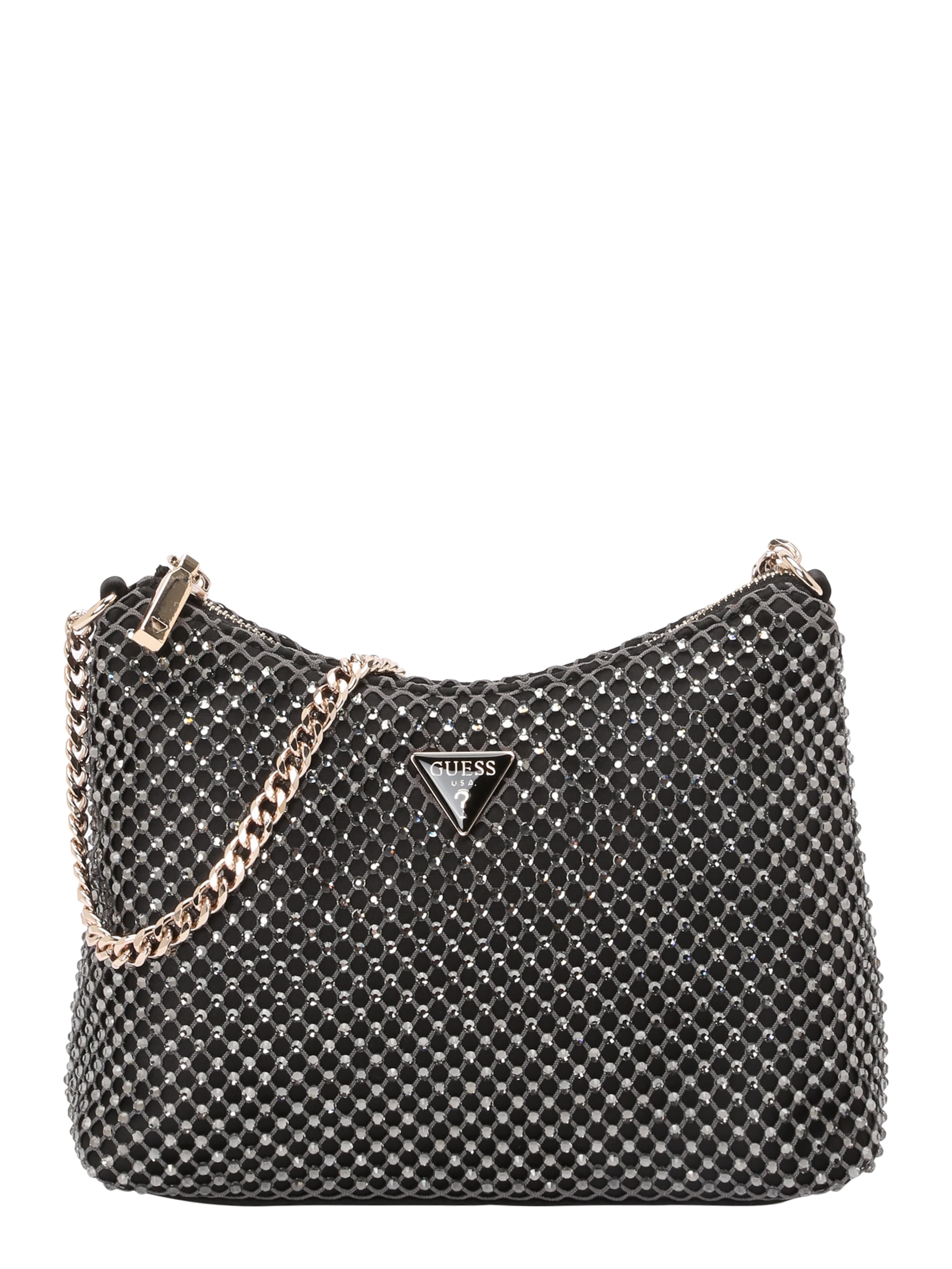 GUESS Torba za čez ramo 'Zalina' | siva barva: sprednja stran