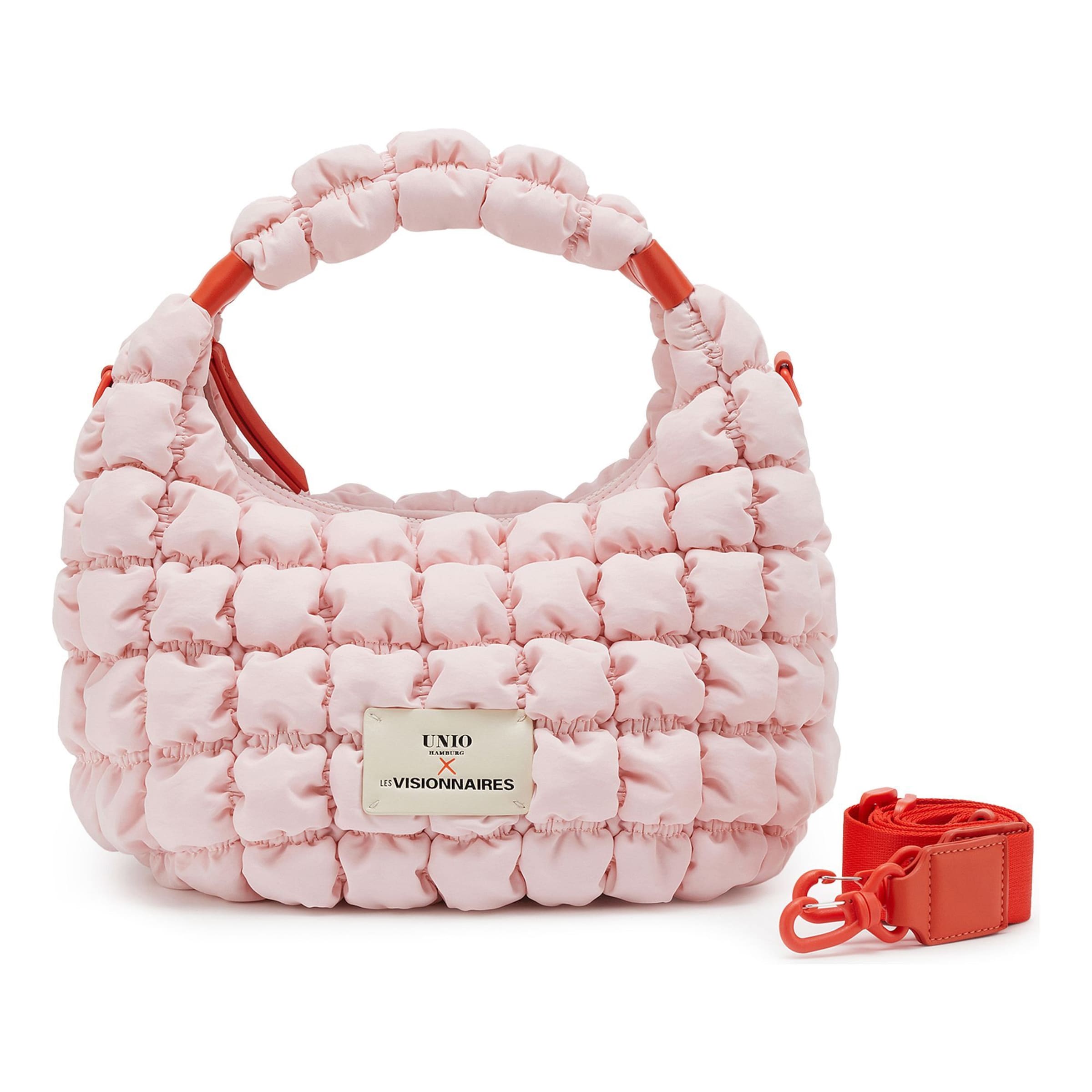 Les Visionnaires Tasche 'Unio' in Pink: Vorderseite
