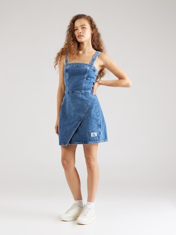 Calvin Klein Jeans Regular Dress in Blue: front