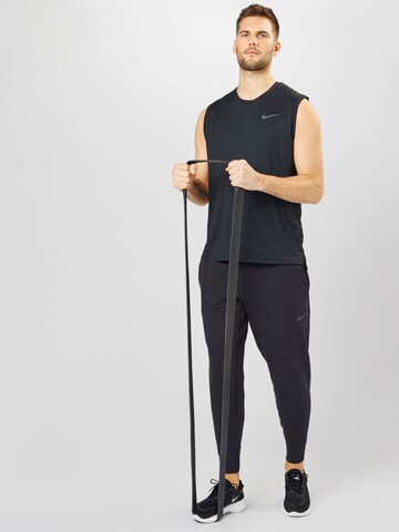 NIKE Sporttop 'Pro' in Schwarz