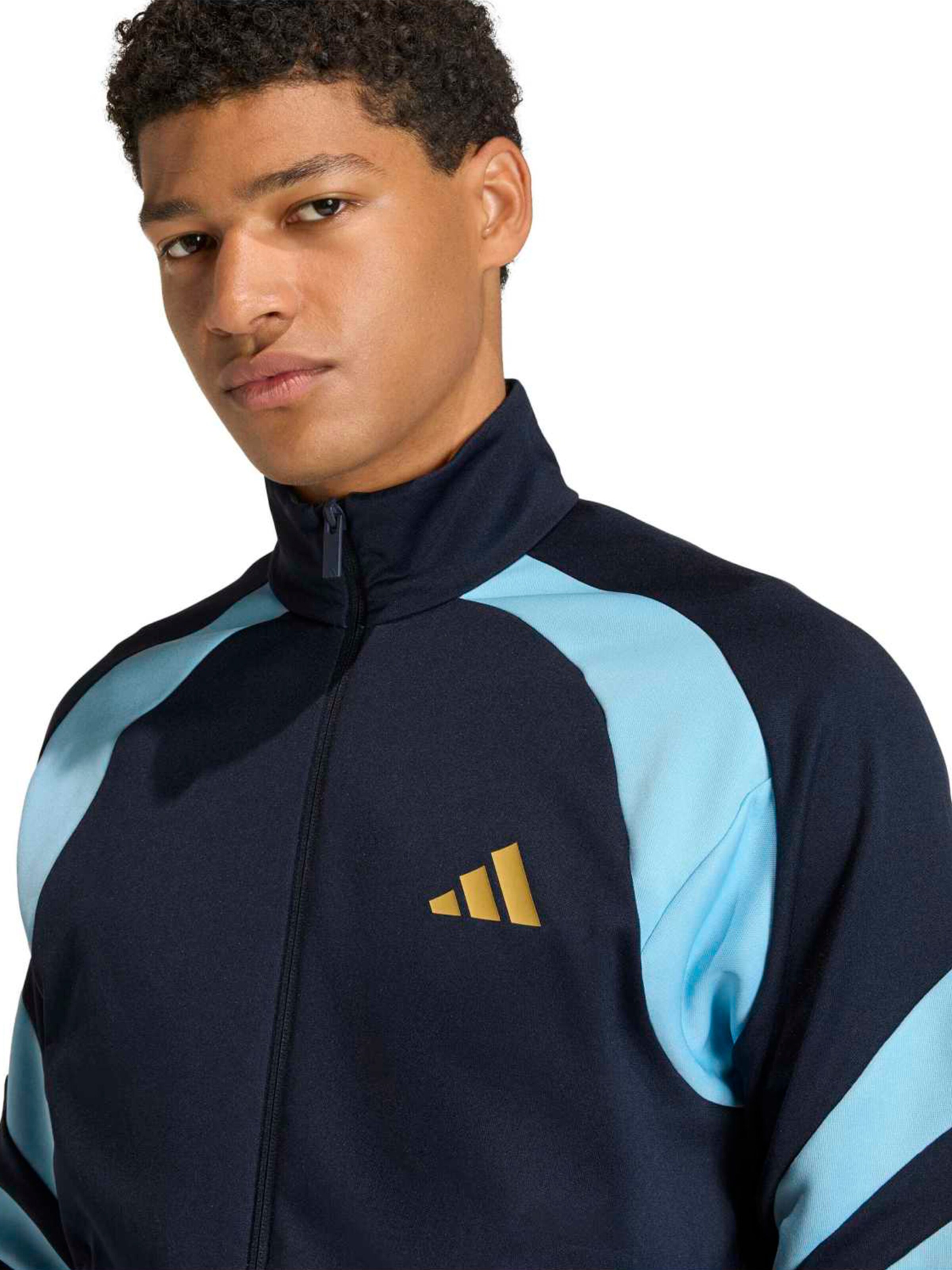 Veste de survêtement 'TIRO' ADIDAS SPORTSWEAR en bleu