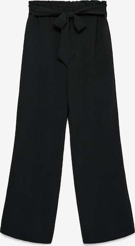 Wide Leg Pantalon à pince 'VMCARLA' VERO MODA en noir : devant