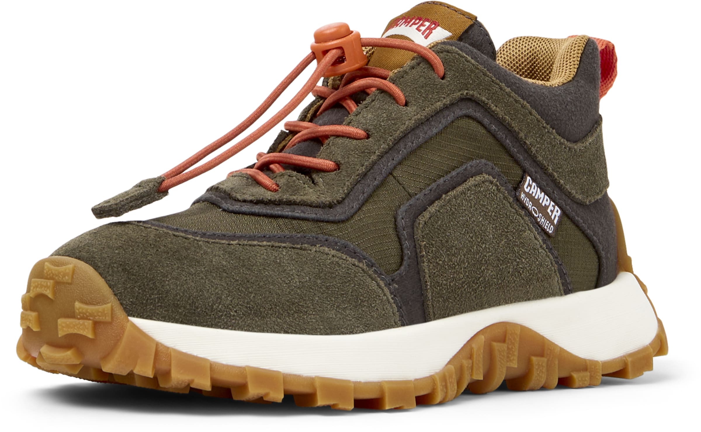 CAMPER Lage schoen ' Drift Trail ' in Groen: voorkant