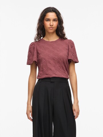VILA - Blusa en rosa: frente