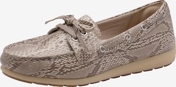 Mocassin Tamaris en beige : devant