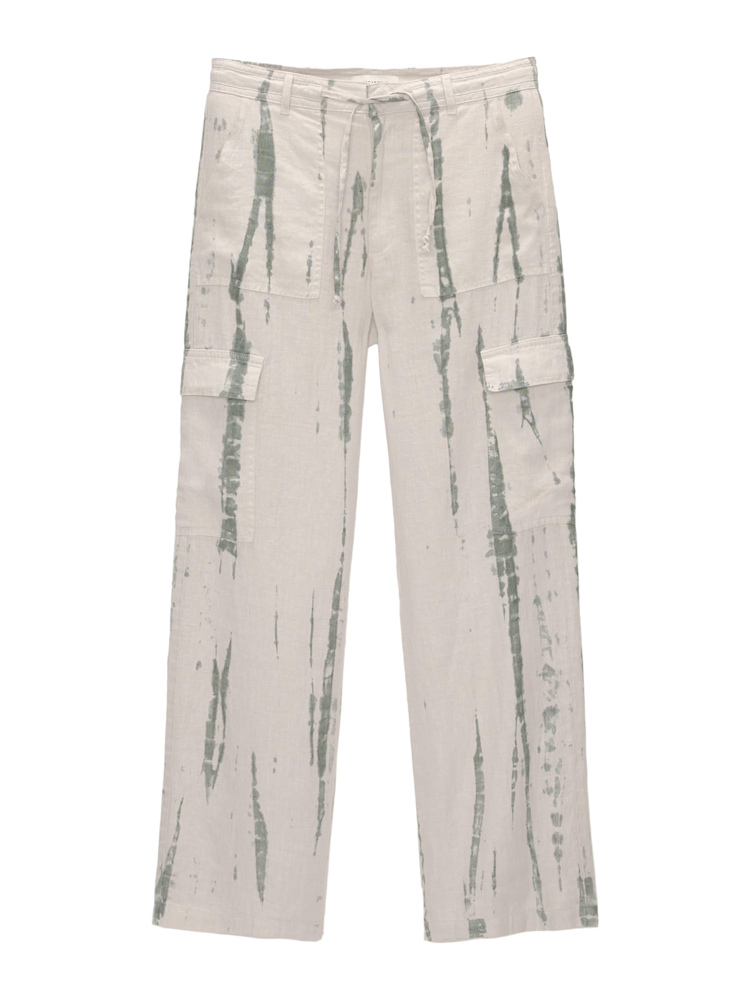 Pull&Bear Loosefit Cargobroek in Beige: voorkant