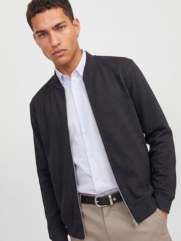 JACK & JONES Sweatjacke in Schwarz