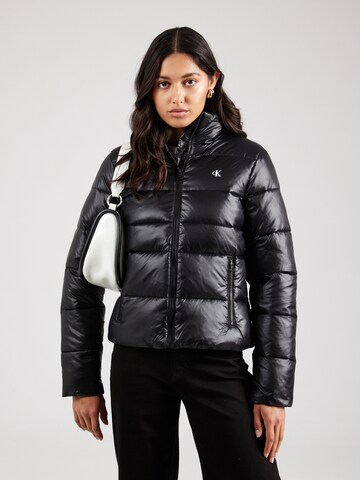 Calvin Klein Jeans Átmeneti dzseki - fekete: elől