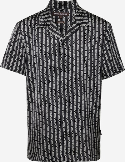 Michael Kors Button Up Shirt 'EMPIRE' in Black / White, Item view