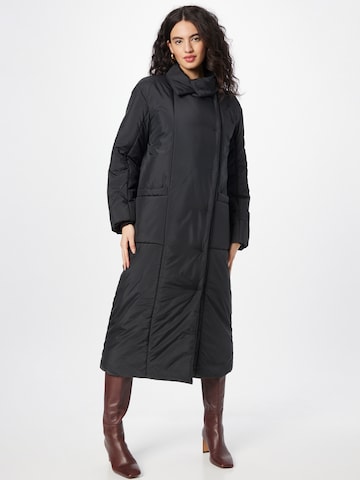 Notes du Nord Демисезонное пальто 'Emilia' в Черный: спереди