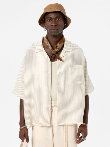 VAMOS CLO Overhemd in Beige: voorkant