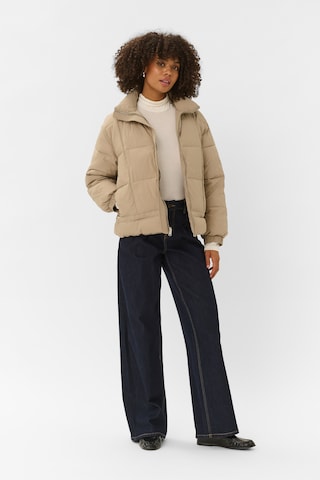 CULTURE Winterjas in Beige