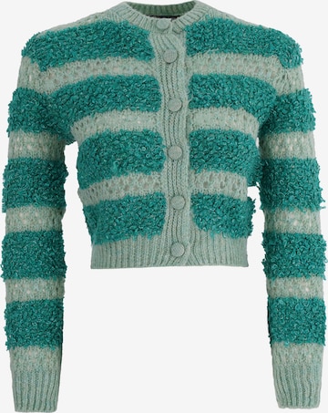 FRESHLIONS Knit Cardigan 'VALE' in Green: front