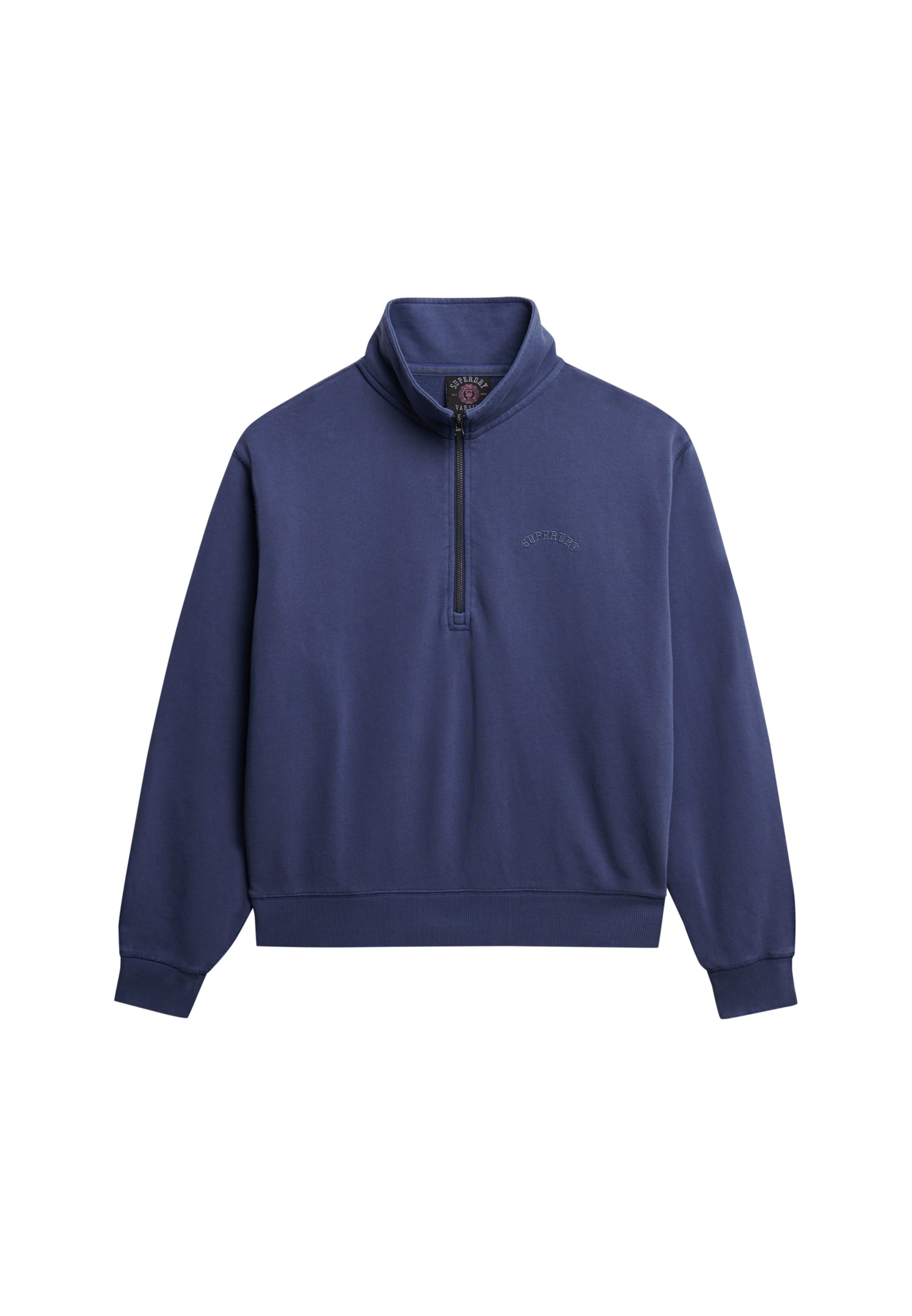 Superdry & Co Sweatshirt 'Essential' in Blue: front