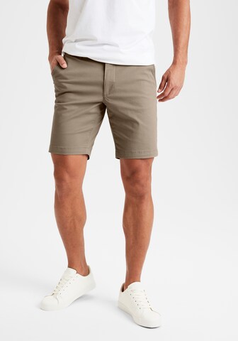 H.I.S Regular Broek in Beige: voorkant