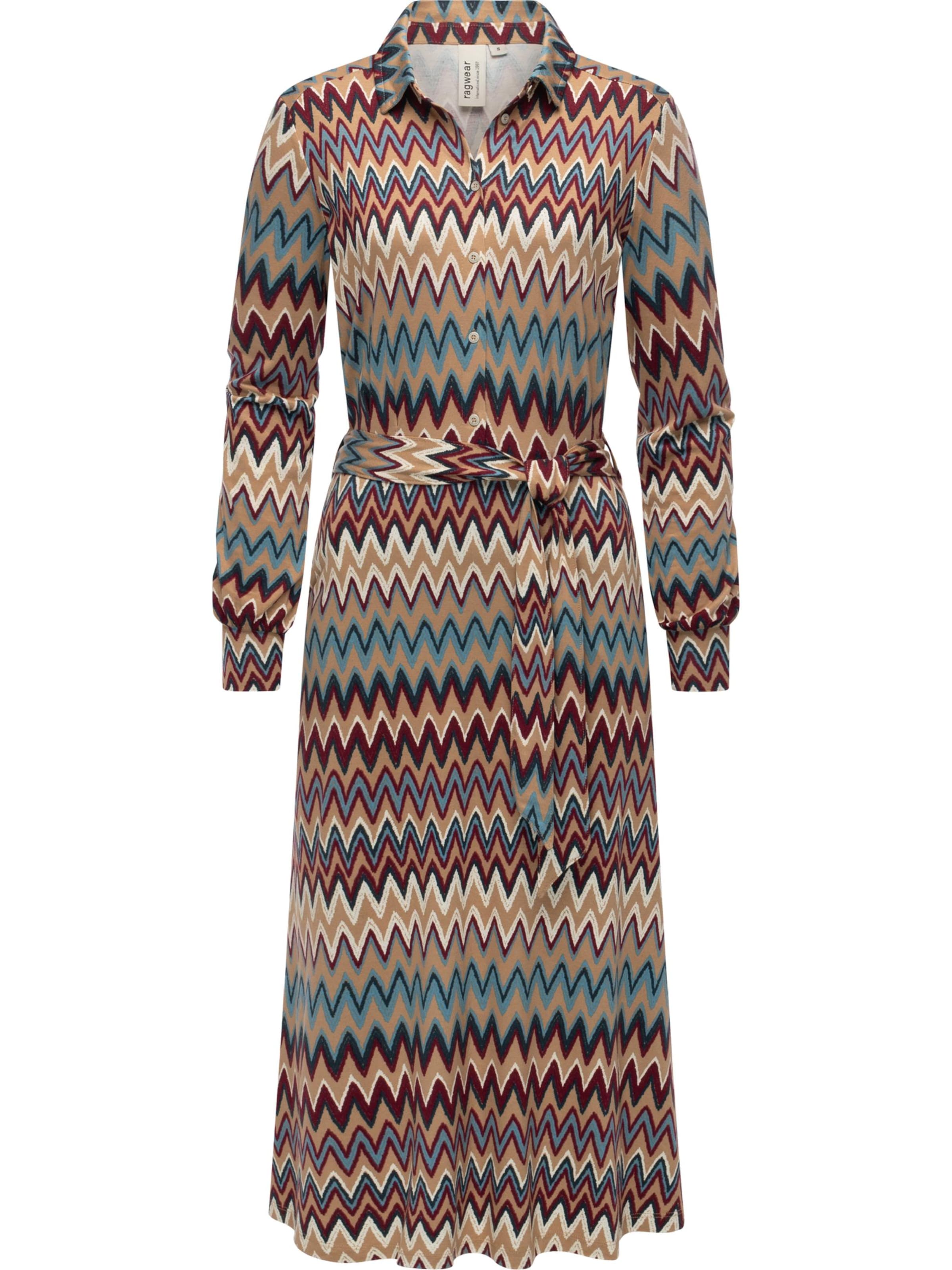 Ragwear Kleid 'Plantee' in Beige: Vorderseite