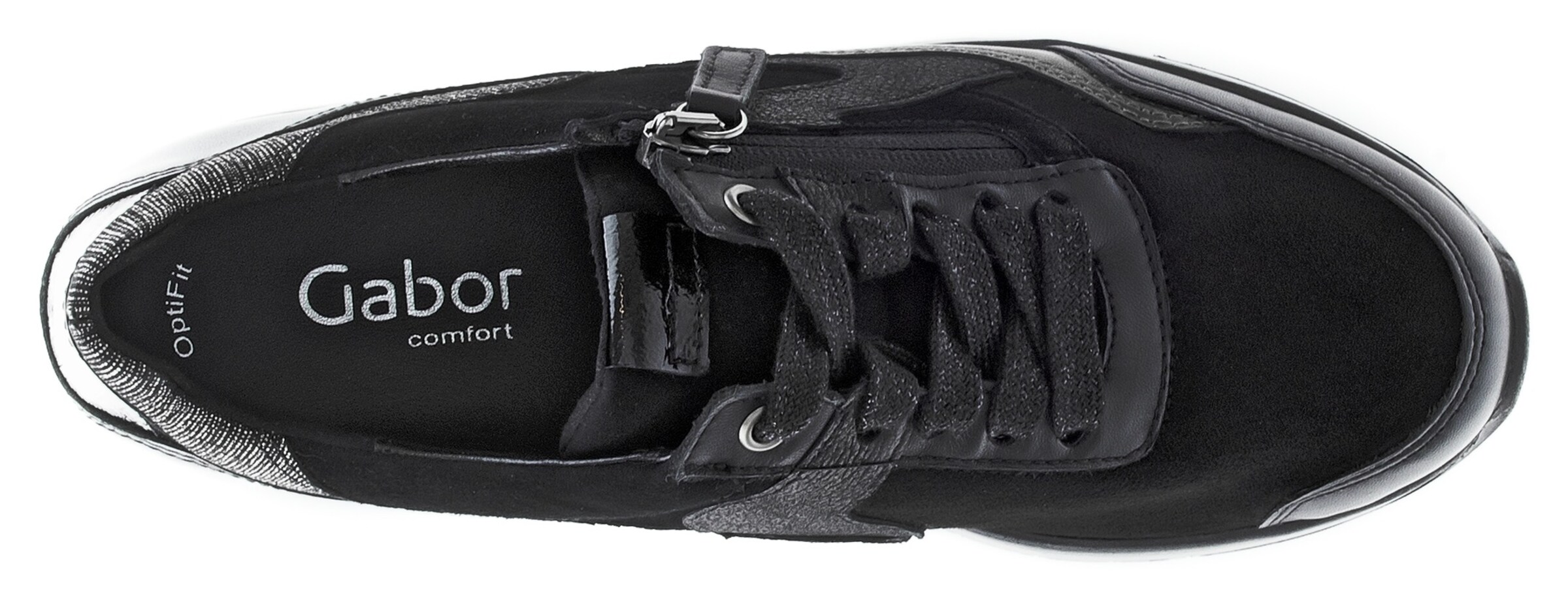 GABOR Sneaker in Schwarz