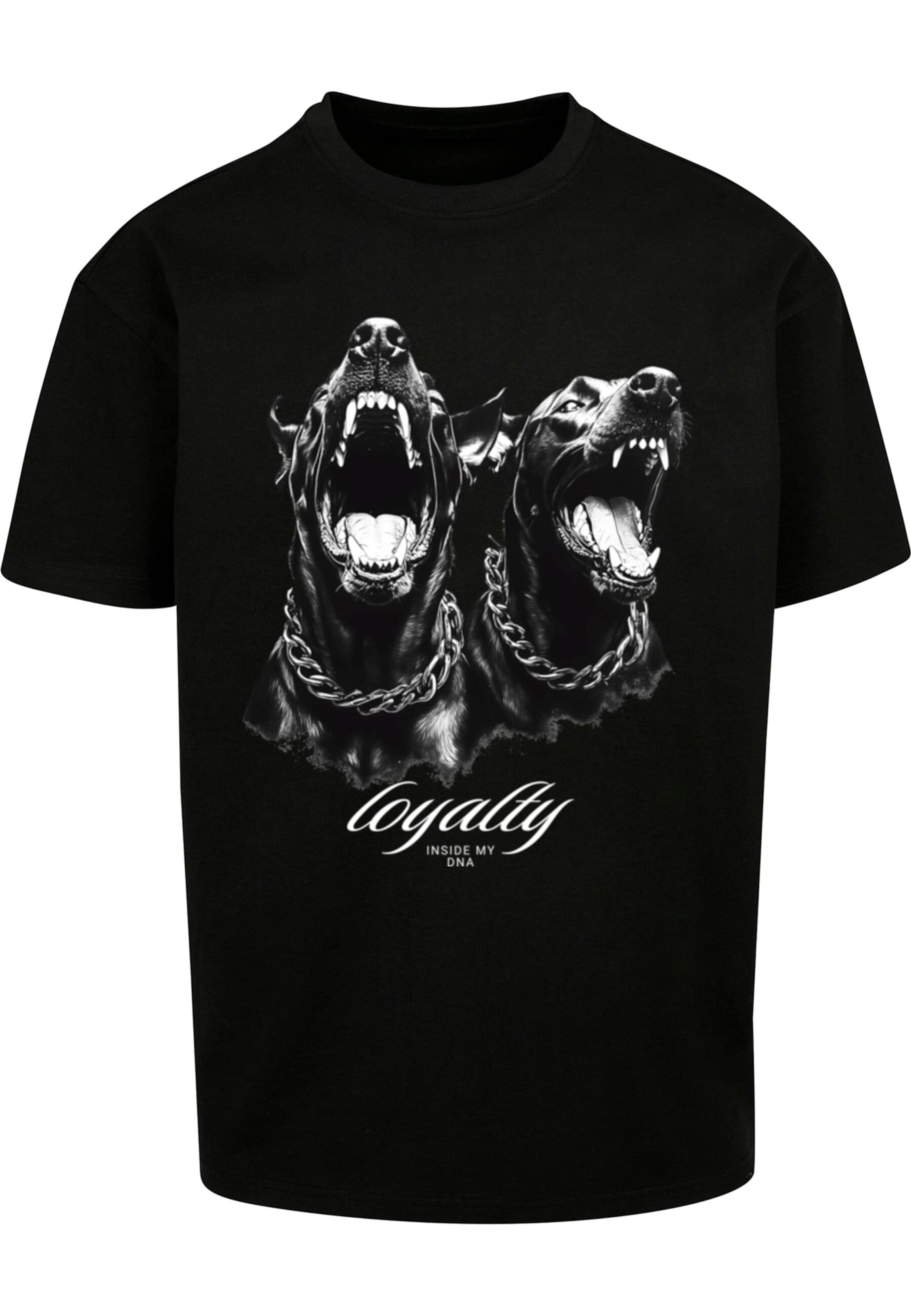 MT Upscale Shirt 'Loyalty Dogs' in Black: front