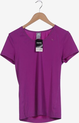 ADIDAS PERFORMANCE T-Shirt S in Lila: predná strana