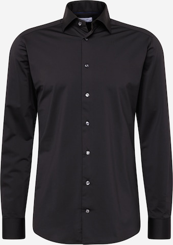 Regular fit Camicia di ETON in nero: frontale