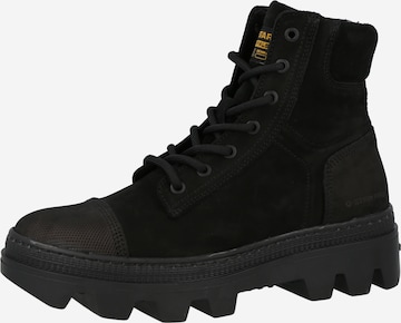 Bottines à lacets 'Noxer' G-Star RAW en noir : devant