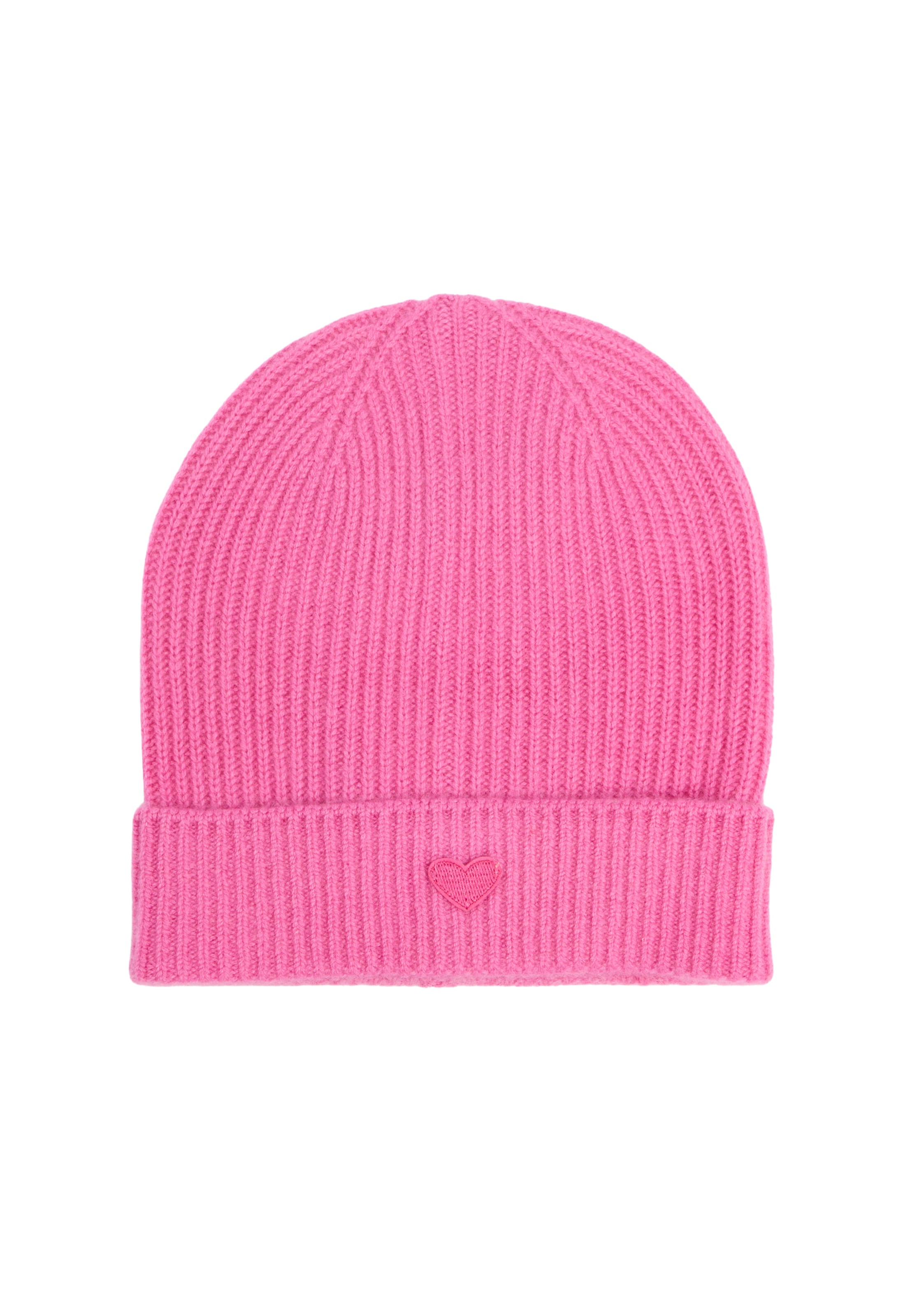 Zwillingsherz Beanie in Pink: front