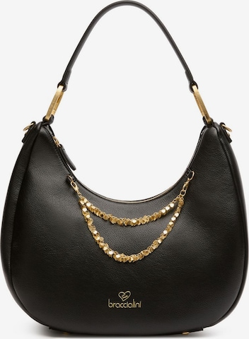 Braccialini Schultertasche 'Amy' in Schwarz: Vorderseite