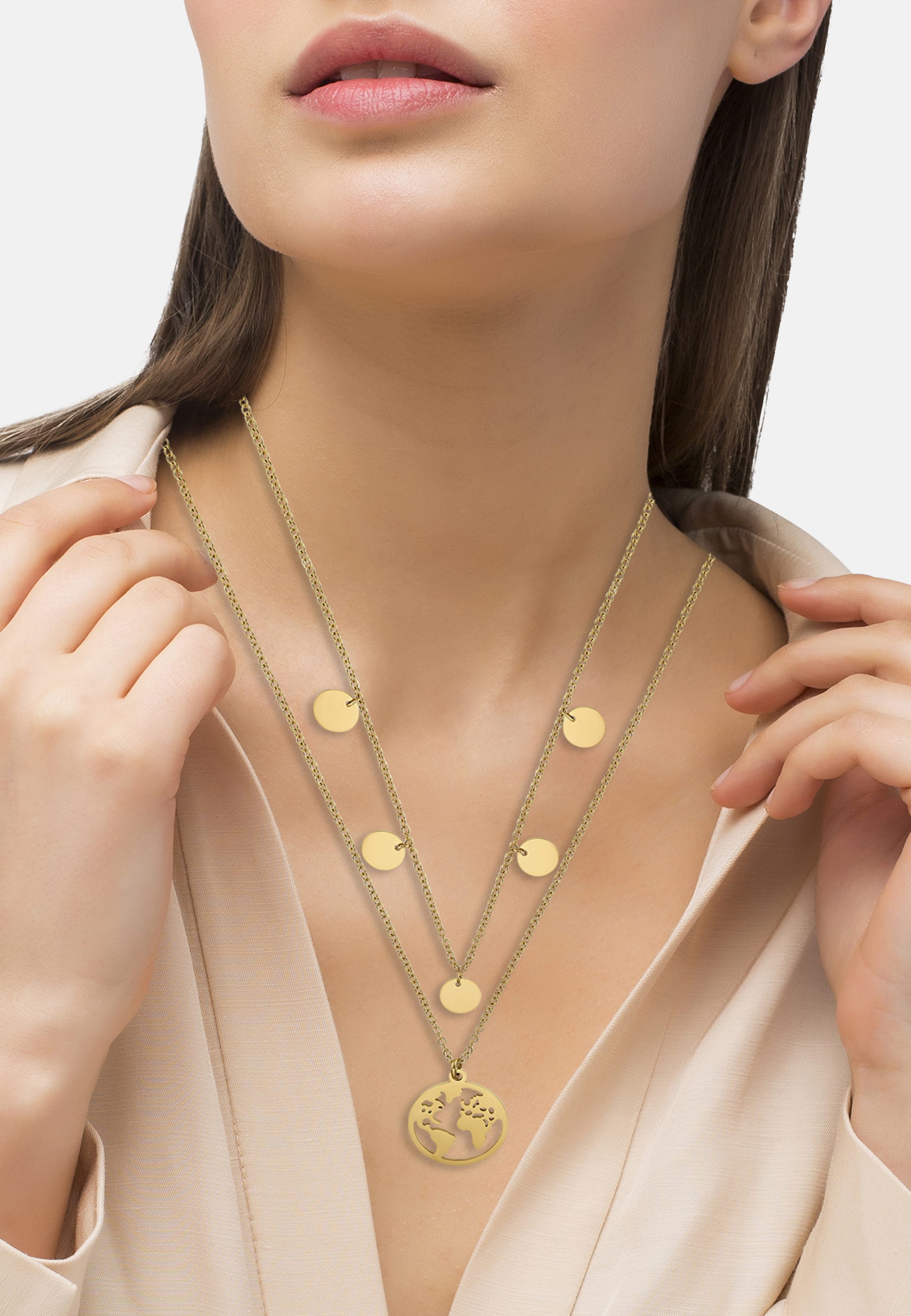 Heideman Kette in Gold: Vorderseite