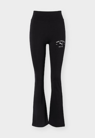 Flared Leggings 'Class' di PUMA in nero: frontale