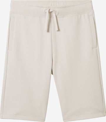 TOM TAILOR Regular Pants in White: front